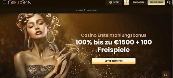 Goldspin desktop screenshot 1